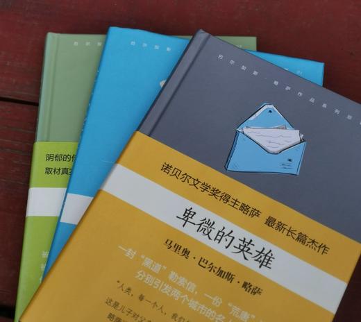 略萨绝版三种：《凯尔特人之梦》《卑微的英雄》《给青年小说家的信》，精装，秘鲁 略萨著，上海文艺出版社2016年一版一印，三册定价：166元，售价58元。 商品图2