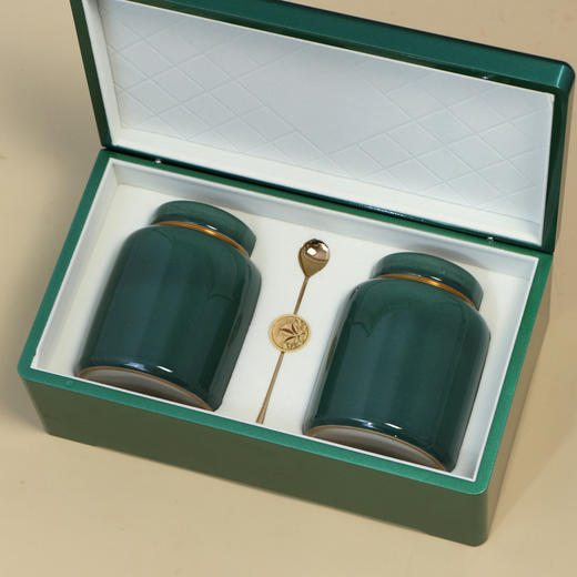 知味烤漆【中双瓷罐•绿】188元一套/一件8套 商品图5