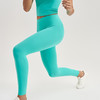 跃牌【轻匀系列】高腰提臀瑜伽健身裸感蜜桃九分裤2083 商品缩略图2