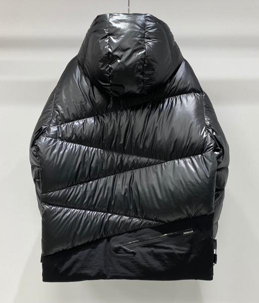 中性款黑标斜纹连帽羽绒服018 商品图1