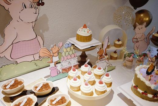 可爱粉色小甜妹主题甜品台（适用于闺蜜趴体、女友生日、儿童满月酒） 商品图13