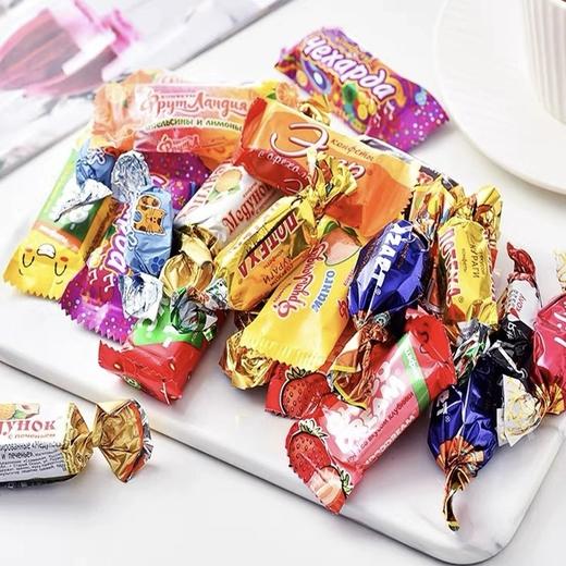 热卖中！！【春节不打烊】俄罗斯进口slavyanka 糖果年货礼盒装1.6kg 商品图7