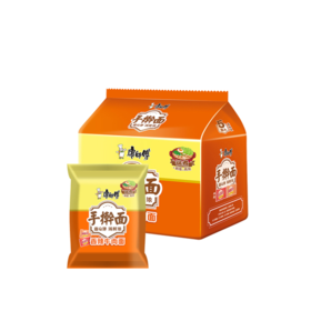康师傅手擀面香辣牛肉面100g*5