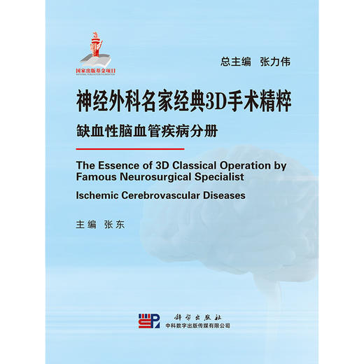 神经外科名家经典3D手术精粹·缺血性脑血管疾病分册（U盘）张力伟，张东 商品图1