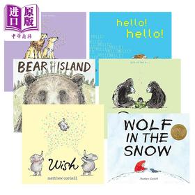 【中商原版】Matthew Cordell 英文绘本6册 凯迪克Wolf in the Snow 礼仪hello 梦想Dream 希望Hope 熊之岛Bear Island 许愿Wish