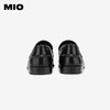 MIO米奥春季圆头低跟简约豆豆鞋显瘦复古乐福鞋单鞋女鞋M241599858 商品缩略图4