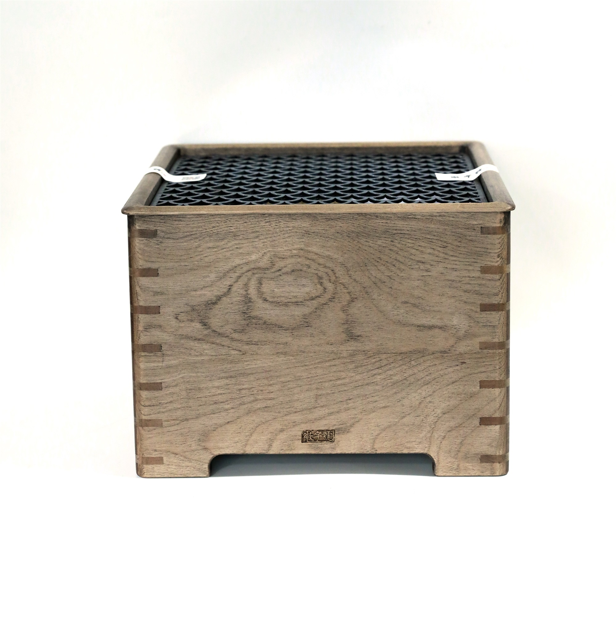 29cm实木煮茶大围炉铁炉