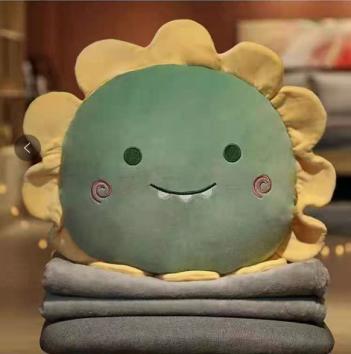 【远梦】萌趣卡通抱枕毯 商品图5