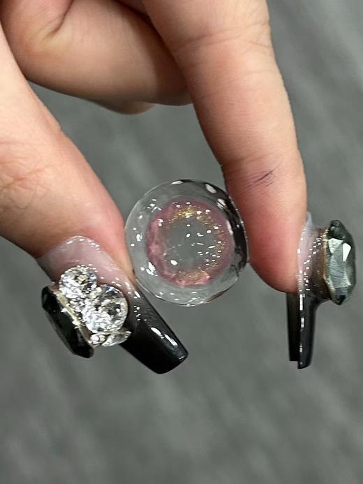 【中直径半年抛】Jellydoll-金箔玫瑰-14.2mm【半年抛 0-1000度 含525/575】 商品图2