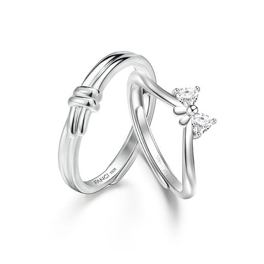 【公主梦戒指】Fanci范琦情侣款对戒 精美包装+顺丰包邮+赠运费险 商品图1