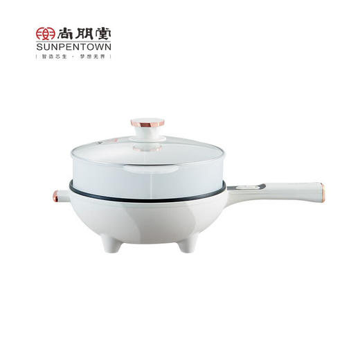 SUNPENTOWN 尚朋堂   电炒锅（液体加热器）   PH-C01(机械型) 米白色 商品图5