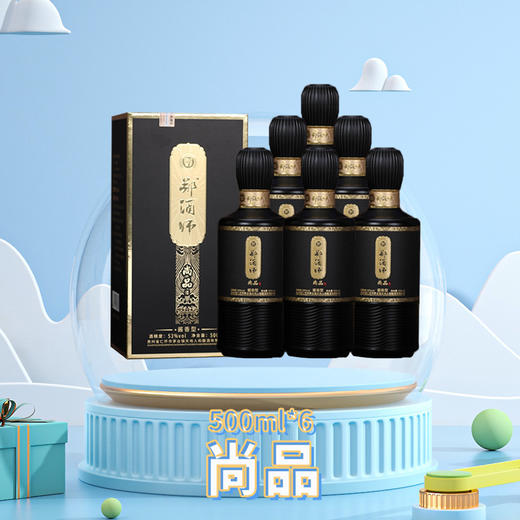 郑酒师尚品礼盒装整箱6瓶500mlx6 商品图0