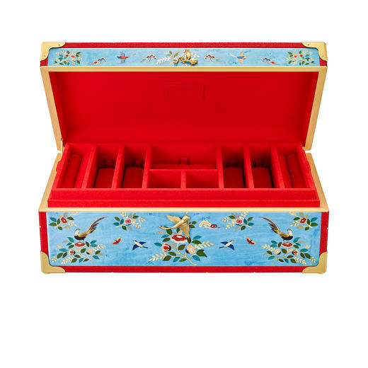 镶嵌“凤凰游”主题珠宝金钿匣 商品图6