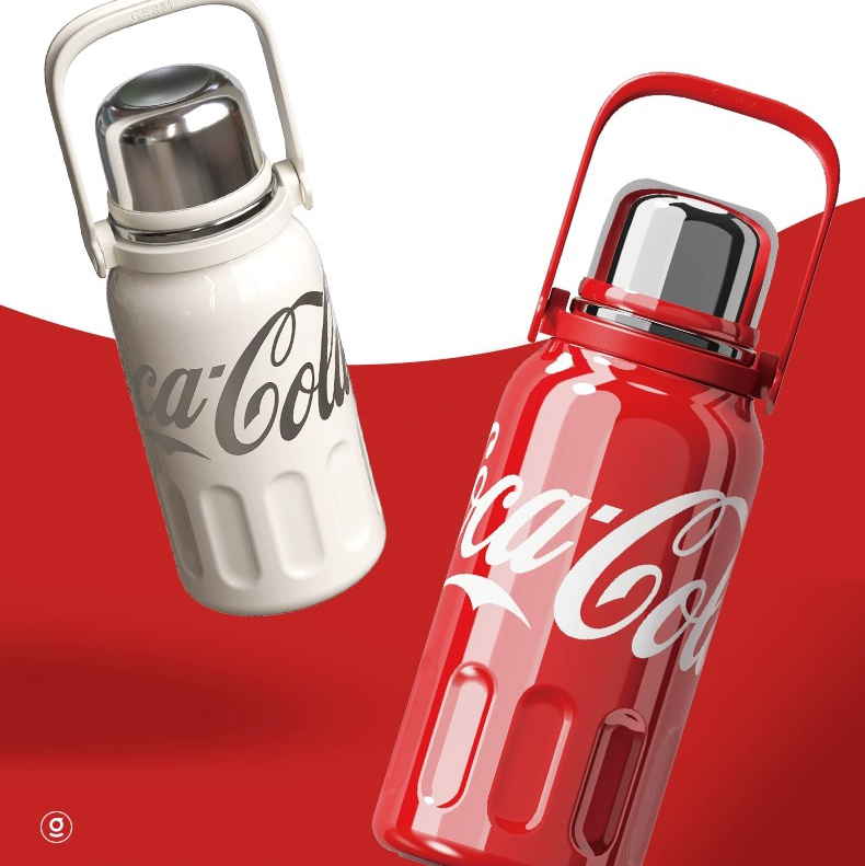 GERM可口可乐大容量保温杯不锈钢水壶