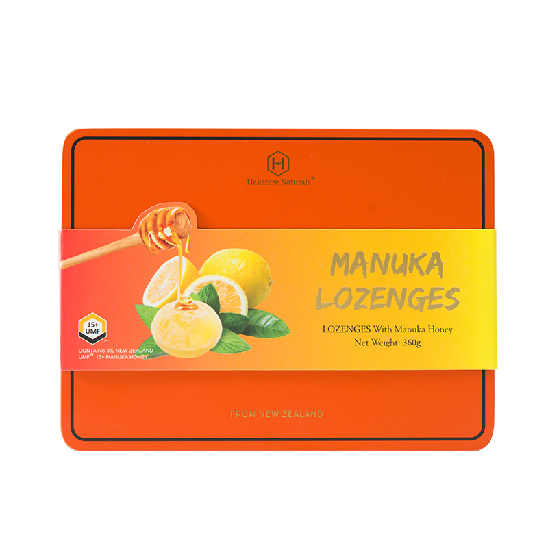 荷塔威15+麦卢卡蜂蜜硬质糖果（薄荷柠檬味）360g
