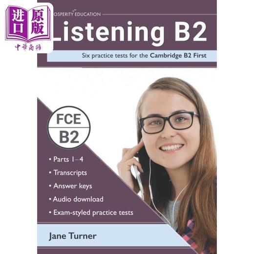 【中商原版】Listening B2 Six practice tests for the Cambridge B2 First 听力提升 剑桥FCE考试B2等级6套模拟测试练习2022 商品图9