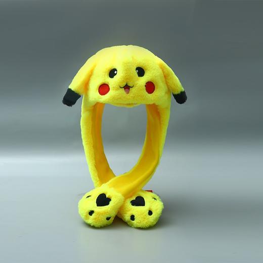 【新款加厚更保暖，一捏耳朵会动的帽子兔耳朵帽】儿童气囊帽围巾手套一体又好玩又有趣又保暖，每个小朋友都会爱上QQ 商品图6