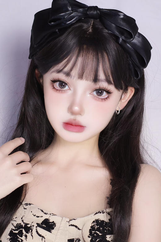 【大直径半年抛】Jellydoll-害羞草-14.5mm【半年抛 0-1000度 含525/575】 商品图5