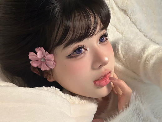 【中直径半年抛】Jellydoll-魔镜紫-14.2mm【半年抛 0-1000度 含525/575】 商品图8