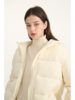 MAISON CECILE羊毛针织白鹅绒面包厚实戴帽羽绒服 商品缩略图0