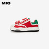 MIO米奥春季拼色中跟休闲板鞋贝壳圆头显瘦圣诞饼干鞋女鞋M241529330 商品缩略图0