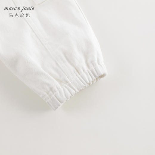 马克珍妮男童时尚拼接立体口袋牛仔裤儿童工装裤束脚裤春款240192 商品图4