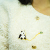 国宝桥米—熊猫胸针 商品缩略图3