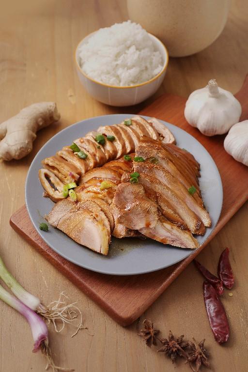 潮式卤水猪脚+猪大肠1200G 商品图4