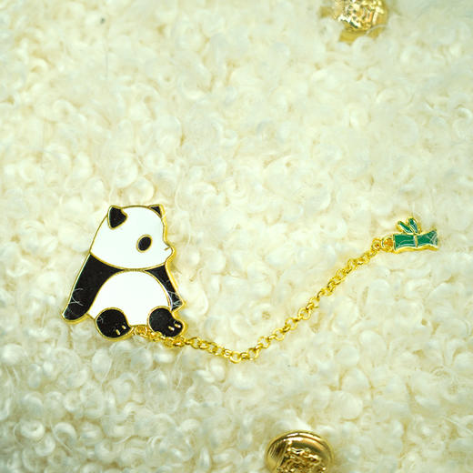 国宝桥米—熊猫胸针 商品图2