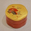 【山中漆器】梅花形2层食盒 宝扇系列 商品缩略图0