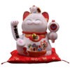 金石工坊招财猫摆件店铺开业创意礼品家居客厅发财猫自动右手摇手 商品缩略图0
