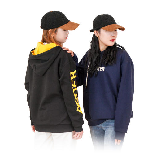 秋冬系列连帽卫衣 商品图1