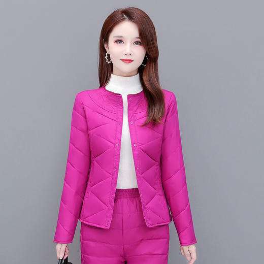 羽绒服内胆，修身显瘦内穿短款长袖加厚保暖羽绒上衣JMY2020-1 商品图4