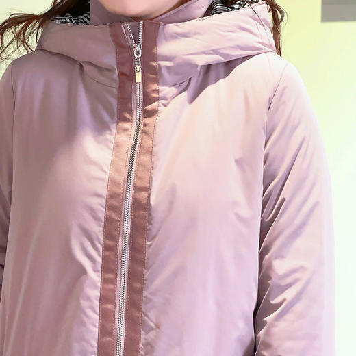 SAINT L’UCK/圣媛女装 时尚休闲连帽棉服外套SA419Q03 商品图4