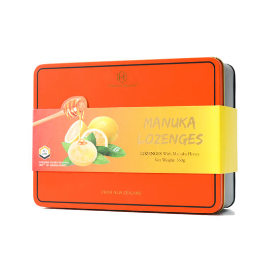 荷塔威15+麦卢卡蜂蜜硬质糖果（薄荷柠檬味）360g 商品图1