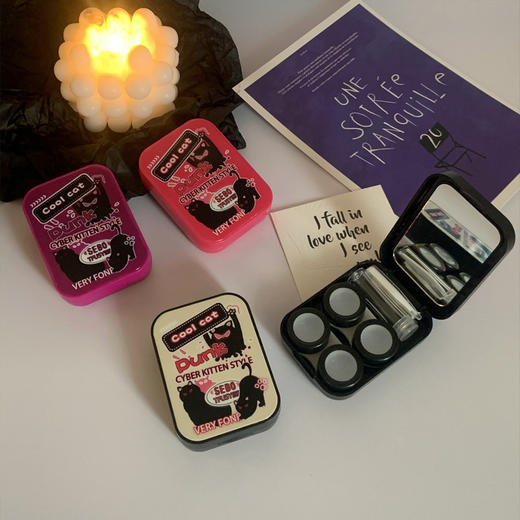 隐形眼镜盒/像鱼as686两付装 商品图3