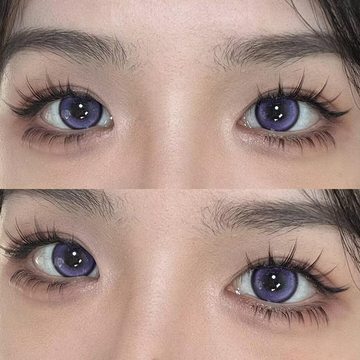 【中直径半年抛】Jellydoll-魔镜紫-14.2mm【半年抛 0-1000度 含525/575】 商品图3