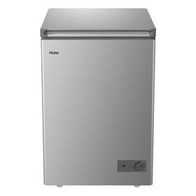 海尔海尔减霜80%冰柜 一级能效 100升 家用商用冷柜 小型冷冻柜 节能静音 速冻保鲜冷藏两天不到1度电 灰色BC/BD-100GHPCZ