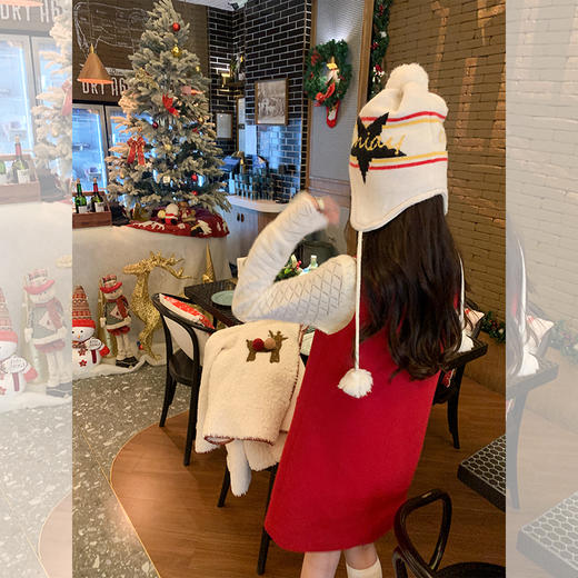 <曾小咸推荐>氛围红色叠穿背心连衣裙 商品图8