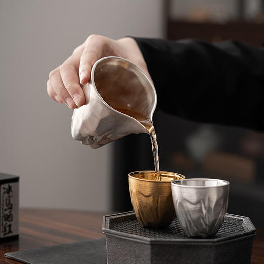 知勤堂—观山鎏金鎏银（金山银山） 商品图3