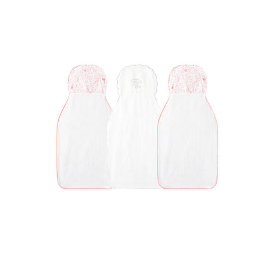 【积分兑换】英氏商场同款抑菌赛柔丝吸汗巾宝宝垫背巾3条装2024新款 商品图4