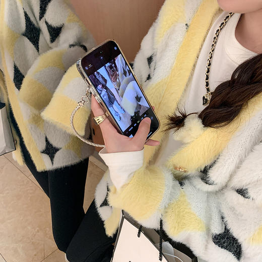 <曾小咸推荐> 【梦幻少女心】五角星毛织开衫 商品图3