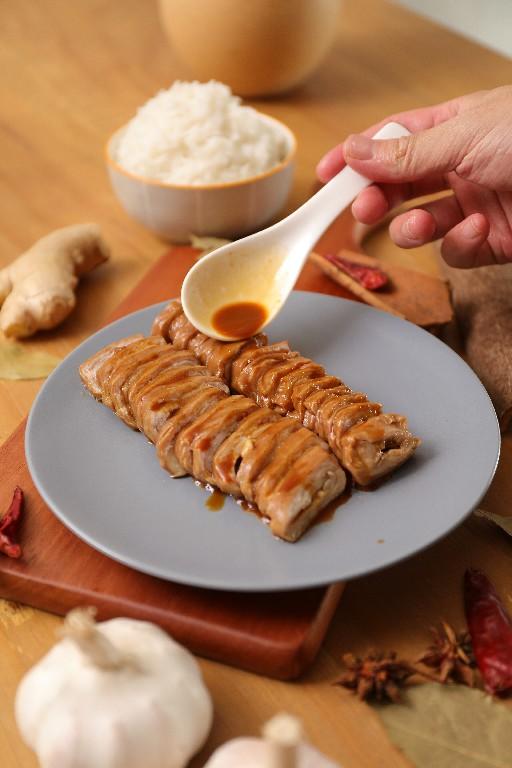 潮式卤水猪脚+猪大肠1200G 商品图0