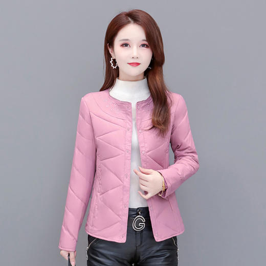 羽绒服内胆，修身显瘦内穿短款长袖加厚保暖羽绒上衣JMY2020-1 商品图0