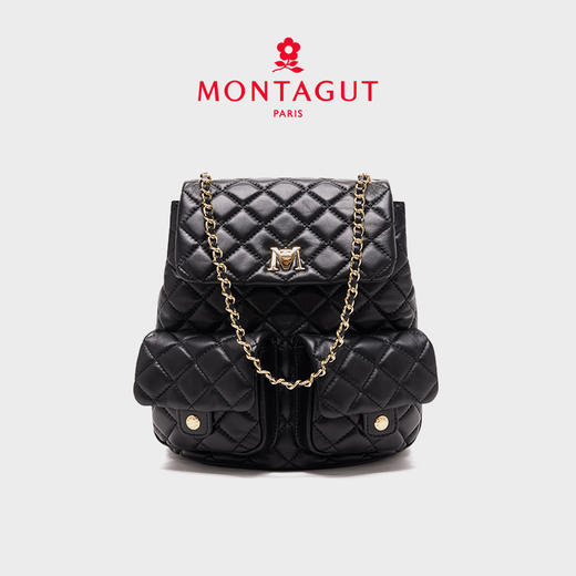 【高级羊皮系列】梦特娇新款秋冬时髦青蛙包双肩包 商品图5