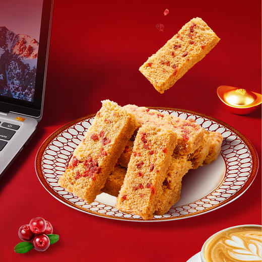 【福建好物】燕窝蛋酥精品礼盒  98g*4盒/提 商品图2