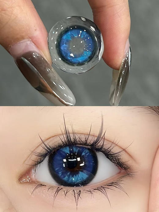 【大直径半年抛】Jellydoll-冰河时期-14.5mm【半年抛 0-1000度 含525/575】 商品图1