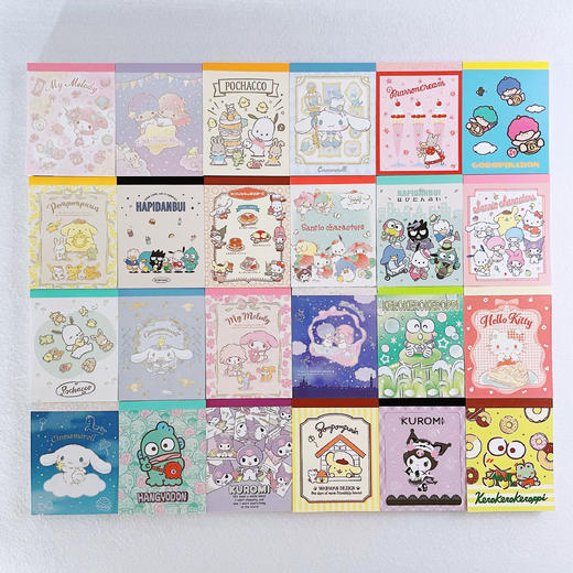 日本Sanrio三丽鸥&山野纸业联名便签本 商品图2