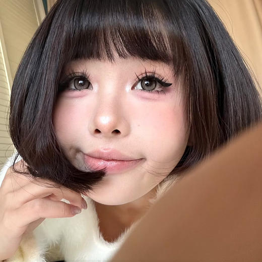 【中直径半年抛】Jellydoll-魔镜棕-14.2mm【半年抛 0-1000度 含525/575】 商品图4