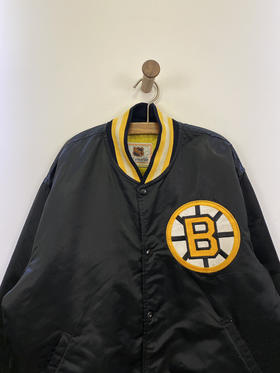 80年代 Vintage STARTER  NHL 美国国家冰球联盟  棉服 夹棉外套_CTJK(L)